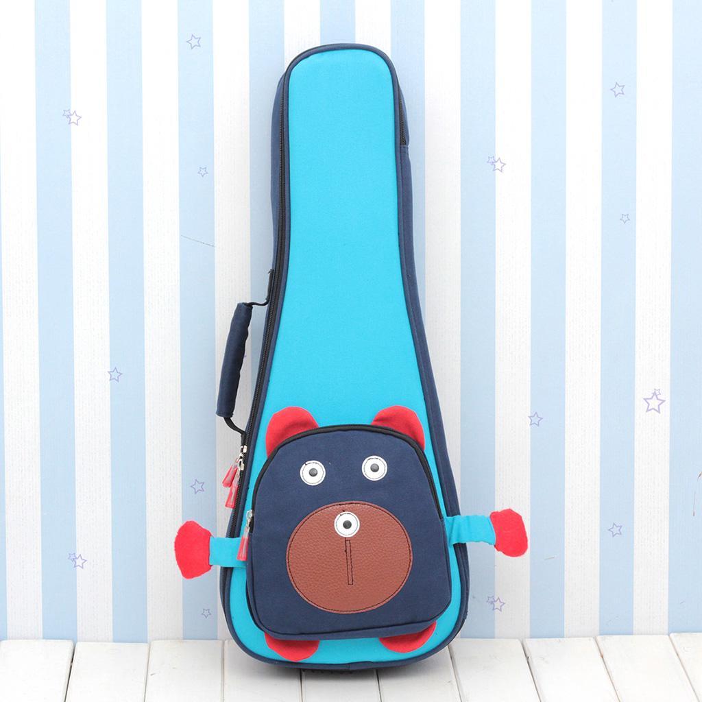 Ukulele Bear Case Adjustable Belt Case Handbag Ukulele 21inch