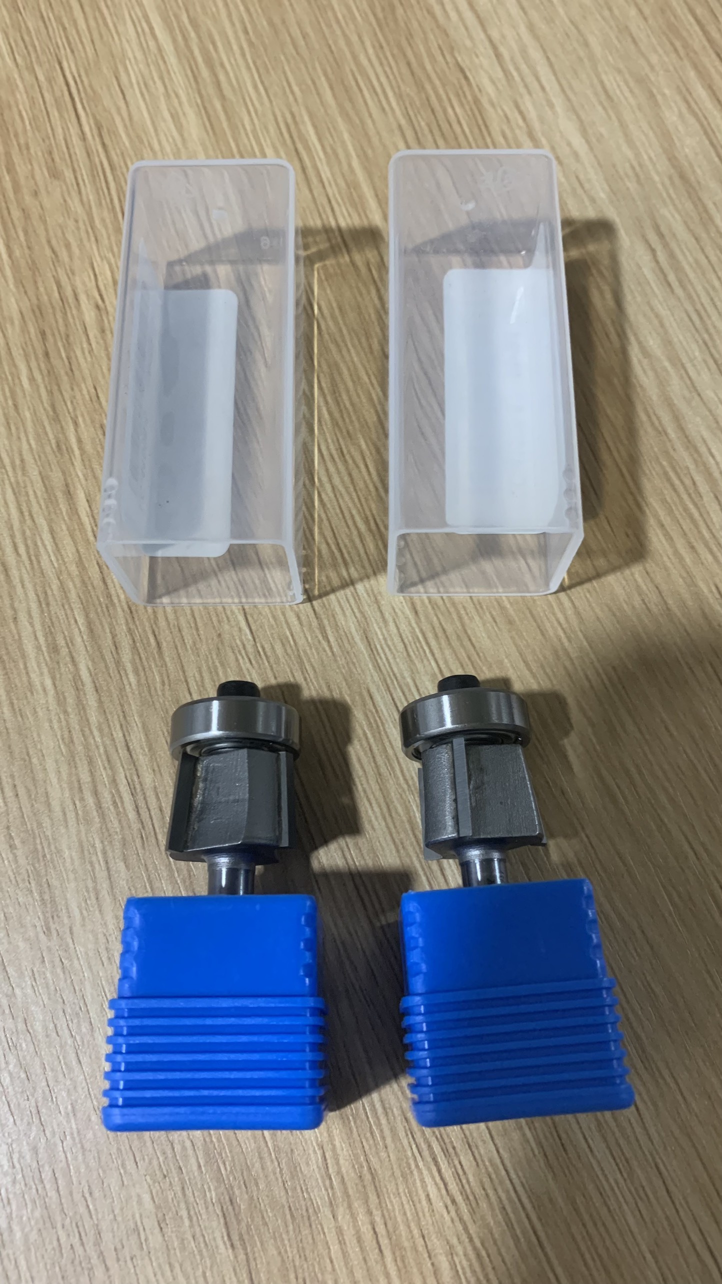 Mũi gọt chỉ dán cạnh gỗ 3 cánh 1/4*19.8 _ Mũi phay cạnh gỗ bằng thép hợp kim sắc ngọt siêu bền