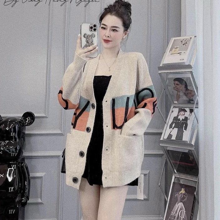 Áo len cardigan nữ siêu hot sang chảnh trẻ trung phong cách Hàn Quốc