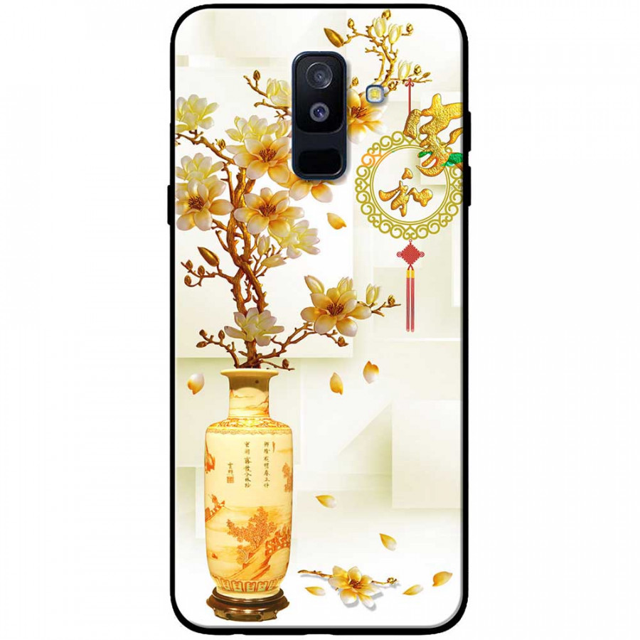Ốp lưng dành cho Samsung Galaxy A6 Plus  mẫu Chậu sứ