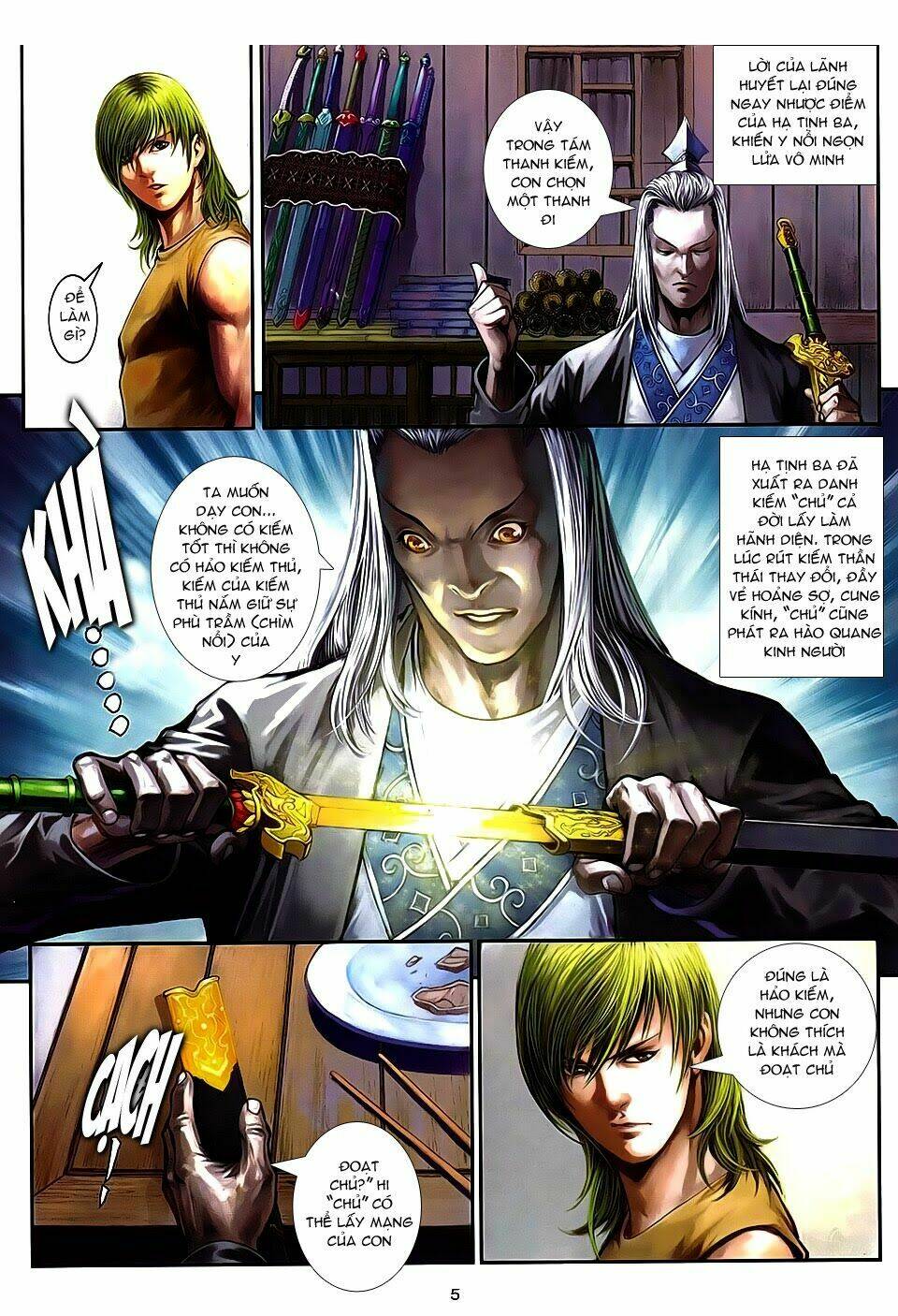 tân tác tứ đại danh bổ chapter 3 5