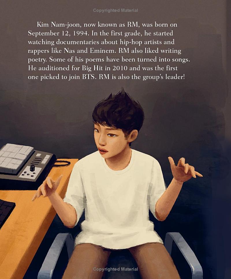 Sách ngoại văn: BTS - A Little Golden Book Biography