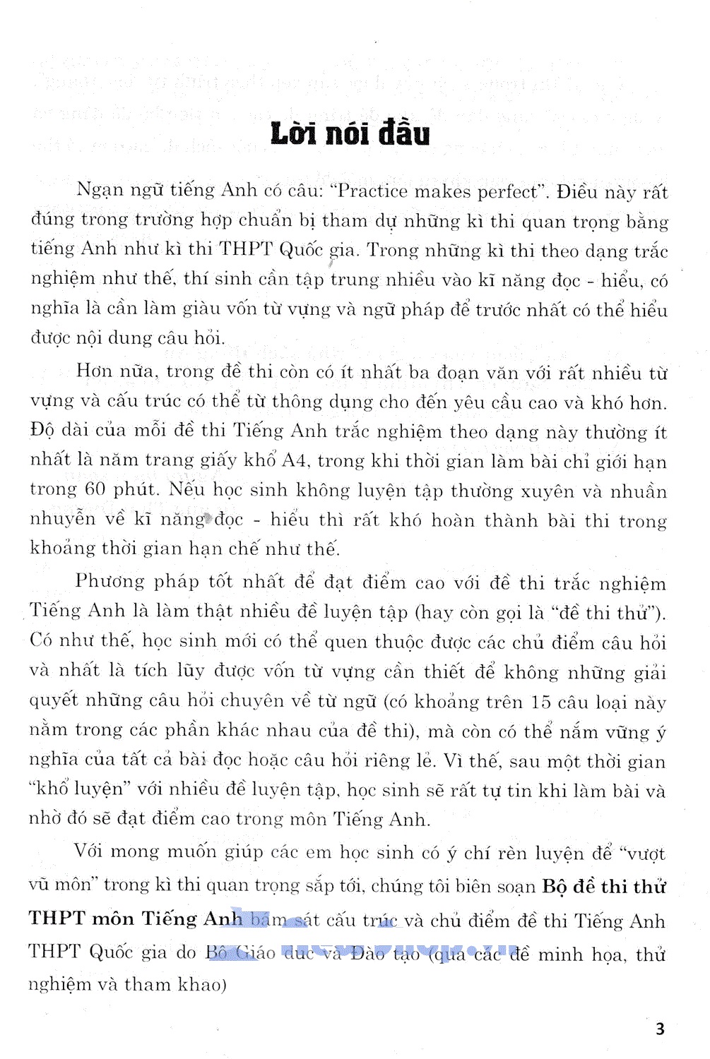 Bộ Đề Thi Thử THPT Tiếng Anh - Hoàng Thái Dương + Tặng Phiếu Trắc Nghiệm 50 Câu - HA