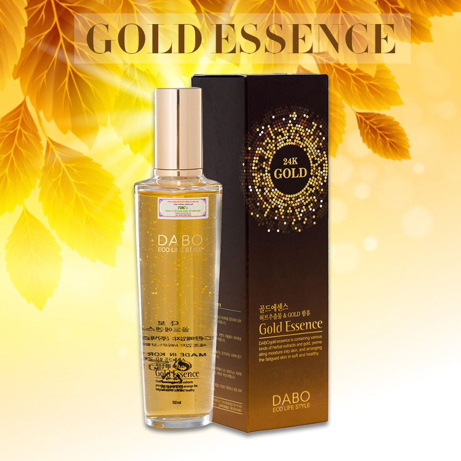 Tinh chất vàng 24k dưỡng trắng da Dabo Gold Essence Hàn Quốc 150ml