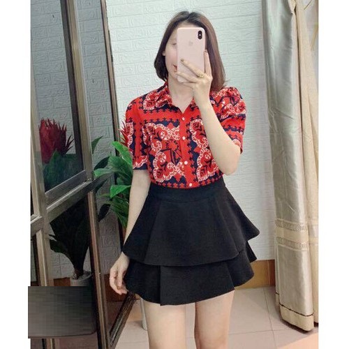 Quần váy THỜI TRANG 2 tầng sành điệu