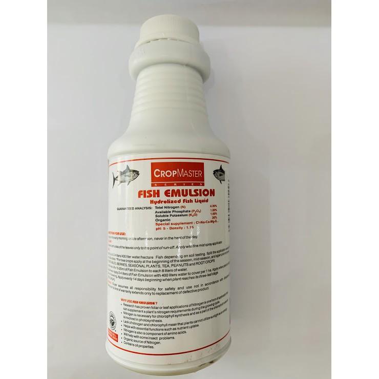 Phân bón hữu cơ ĐẠM CÁ CÔ ĐẶC MỸ FISH EMULSION 250ML