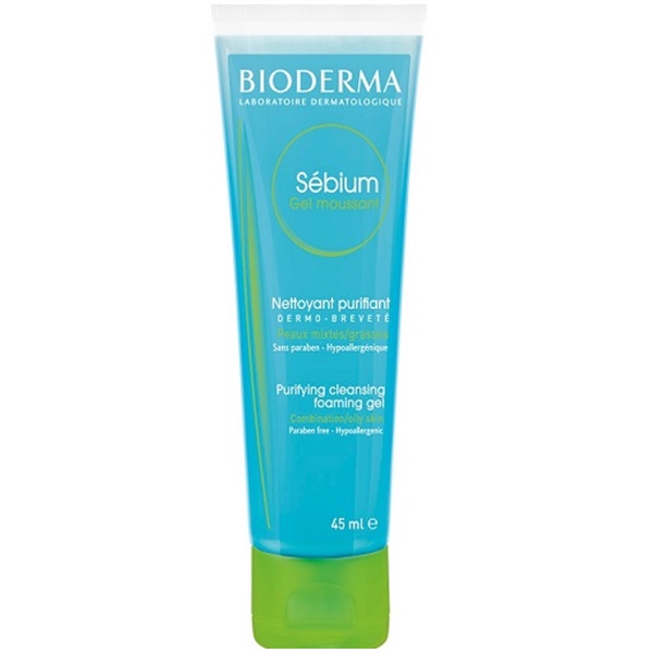 Combo Kem Dưỡng Da BIODERMA CICABIO Cream 40ml và  Sebium Gel Moussant - Gel Rửa Mặt Tạo Bọt Cho Da Dầu Đến Da Hỗn Hợp (45Ml)