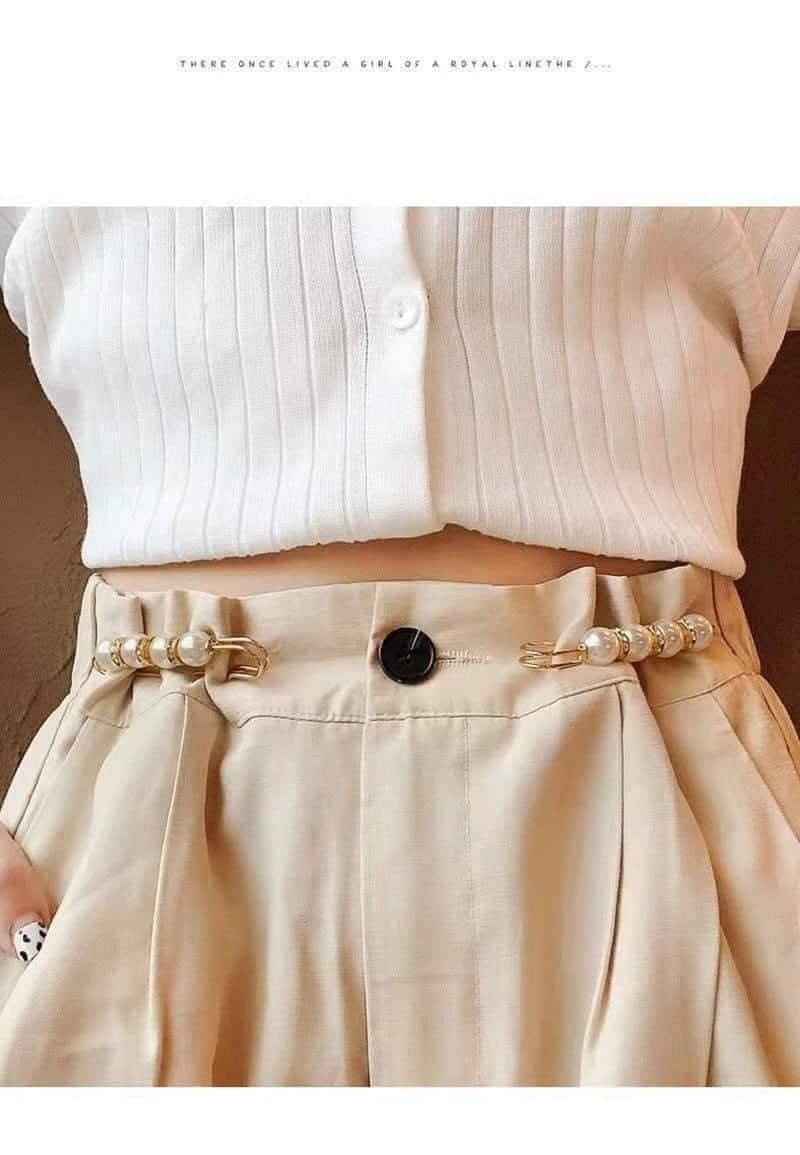 SET 13 Khuy CÀI ÁO QUẦN NGỌC TRAI 13 MÓN VỪA XINH VỪA TIỆN cute