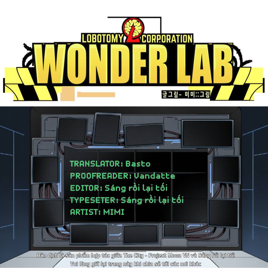 Wonder Lab (Lobotomy Corporation Comics) Chapter 11 - Trang 0