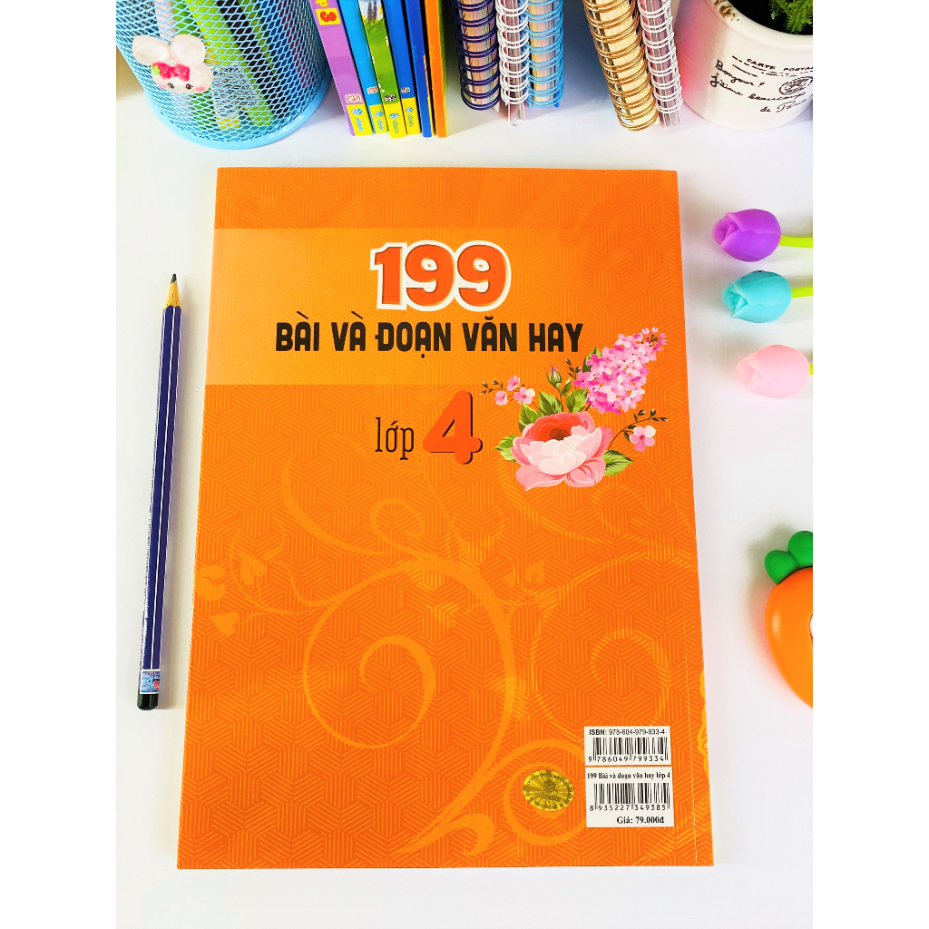 Sách - 199 Bài Và Đoạn Văn Hay Lớp 4 - ndbooks