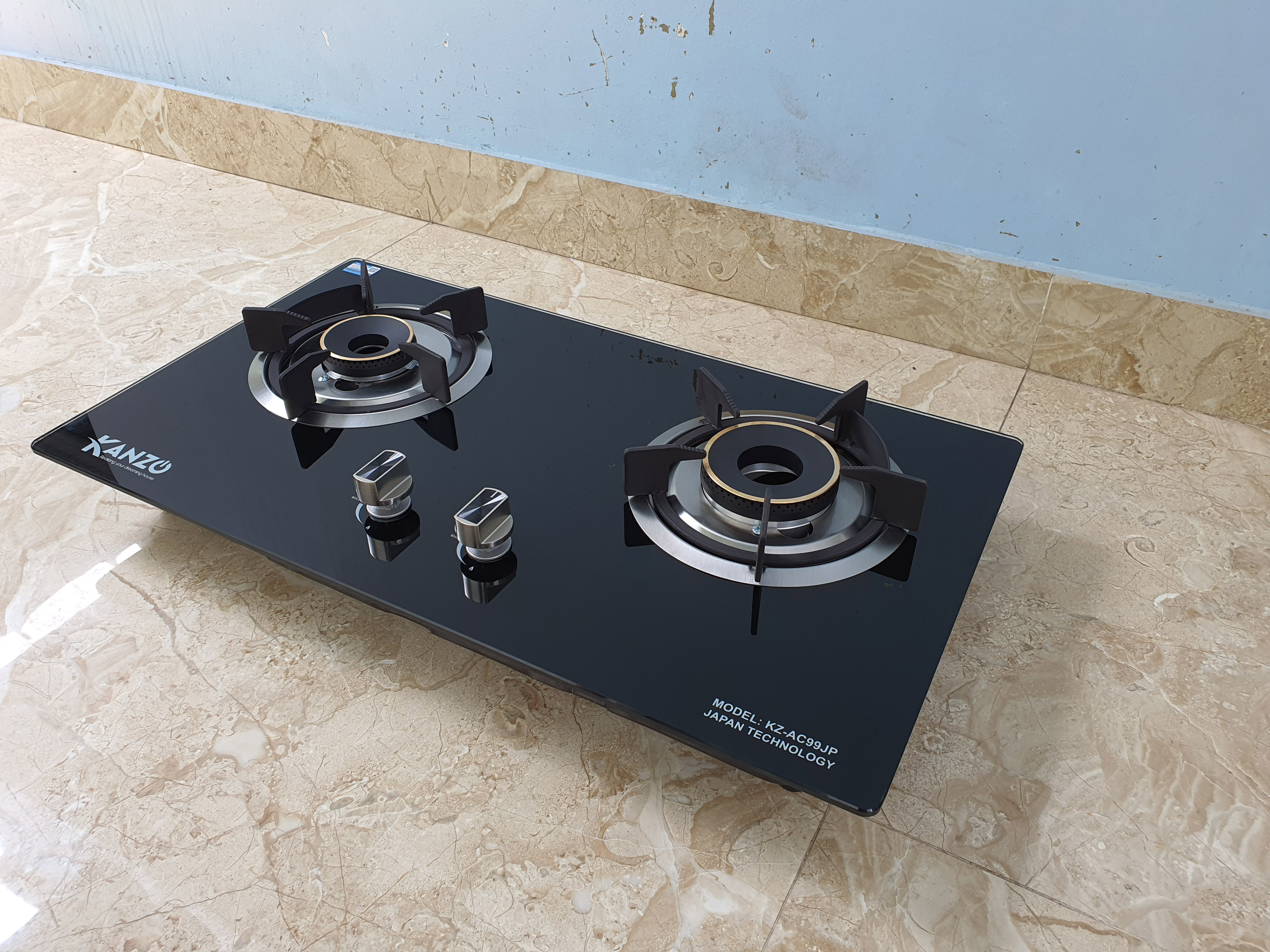 Bếp Gas Âm Kanzo KZ-AC99JP Japan Technology Hàng Chính Hãng