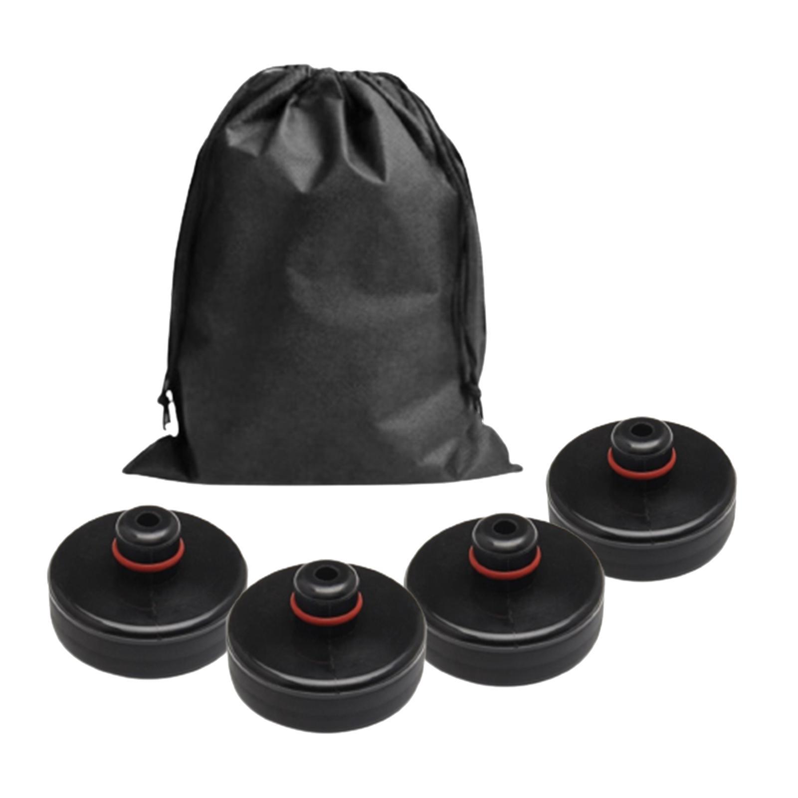 4x Jack Rubber Pad Adapter Frame Protector for Tesla   Accessory