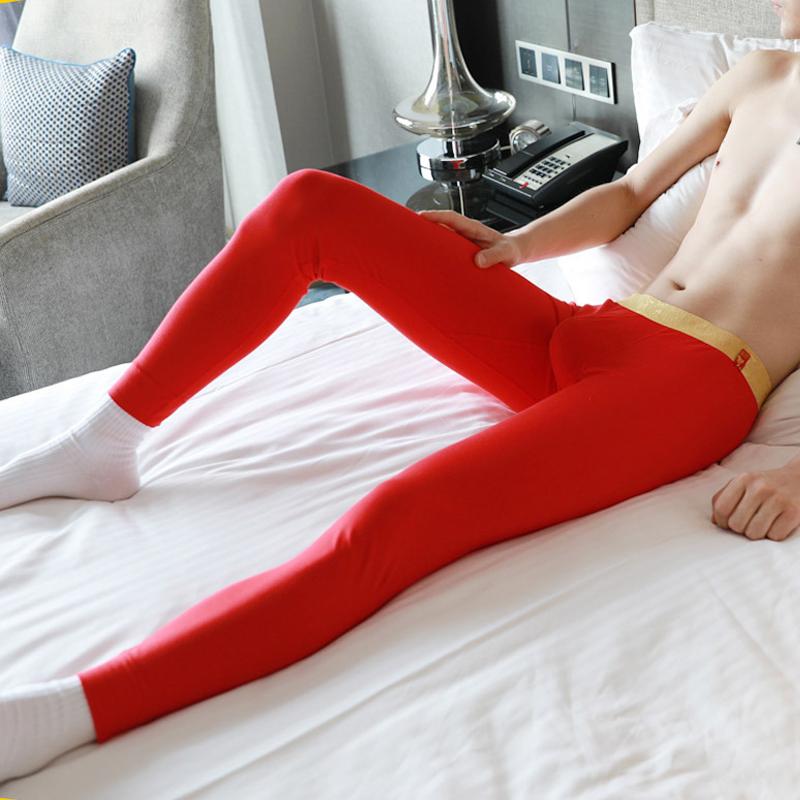 Quần Lót Sinh Nhiệt Mùa Đông Ấm Quần Áo Dài Johns In Bông Nhiệt Quần Legging Thun Thun Và Chân Váy Quần Áo Dành Cho Nam