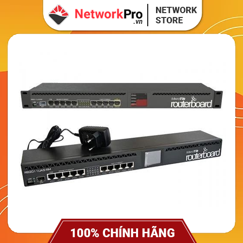 Router Mikrotik RB2011UiAS-RM Hàng Chính Hãng