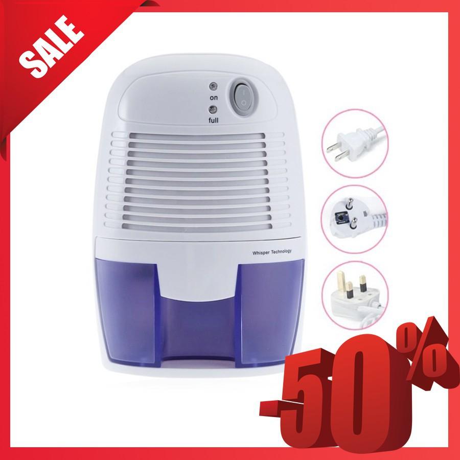 Máy Lọc Không Khí, Máy Hút Ẩm Mini Dehumidifier Trang Bị Màng Lọc Loại Bỏ Các Chất Ô Nhiễm, Khói, Bụi Trong Không Khí