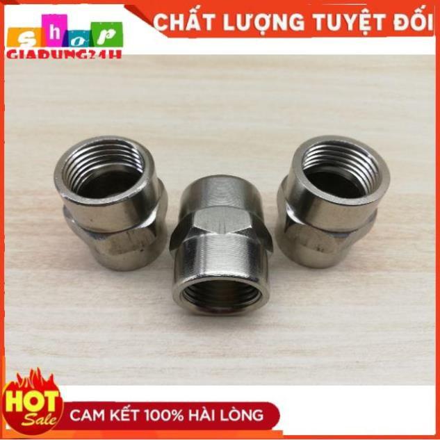 Nối 2 Đầu Ren Trong 21 inox