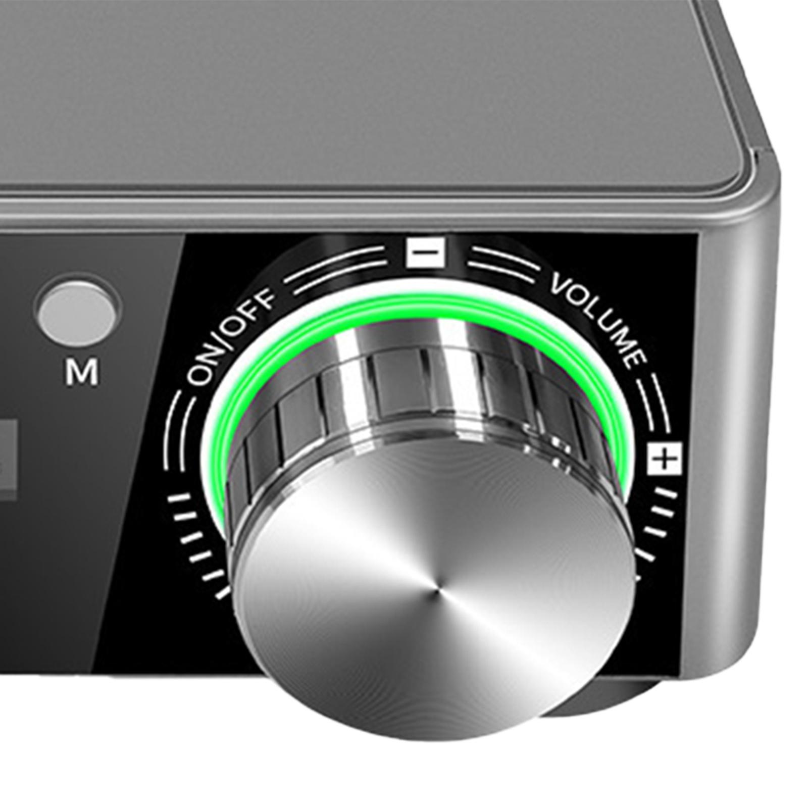 Mini Amplifier with Audio Cable MP3 2.0 CH for Store Home Theater 50W+50W US