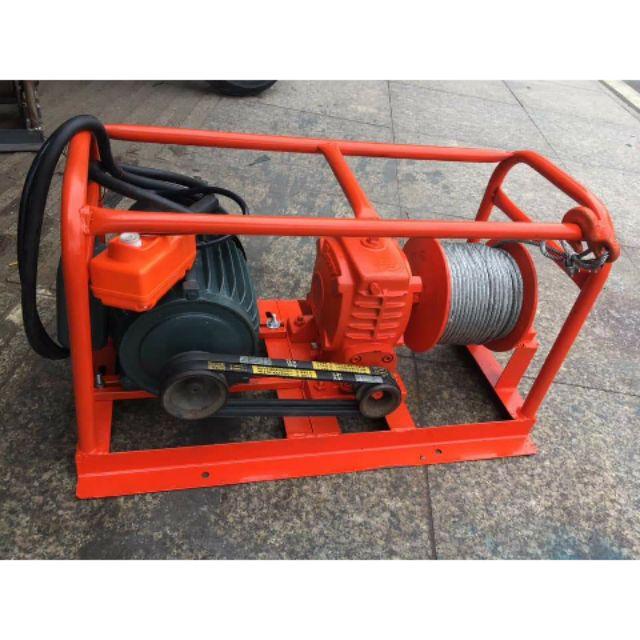 Máy tời nhanh hộp số mô tơ 3Hp