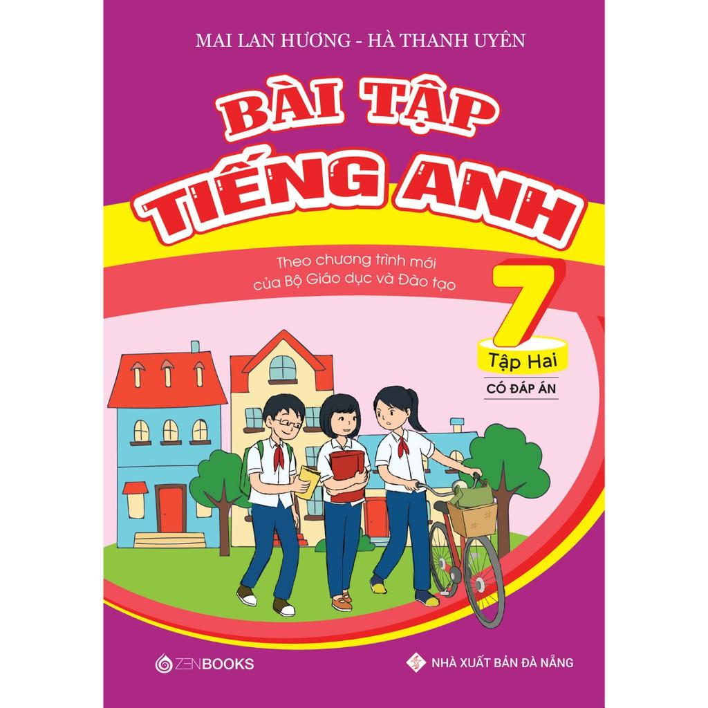 SÁCH - Bài Tập Tiếng Anh 7 Tập 2  Mai Lan Hương