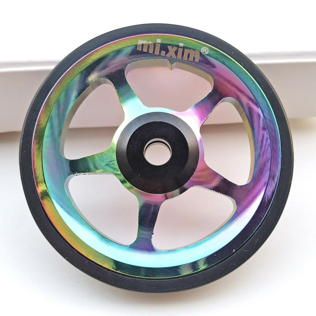 4x Folding Bike Easy Wheels Foldable Easywheel Refit Parts for Brompton