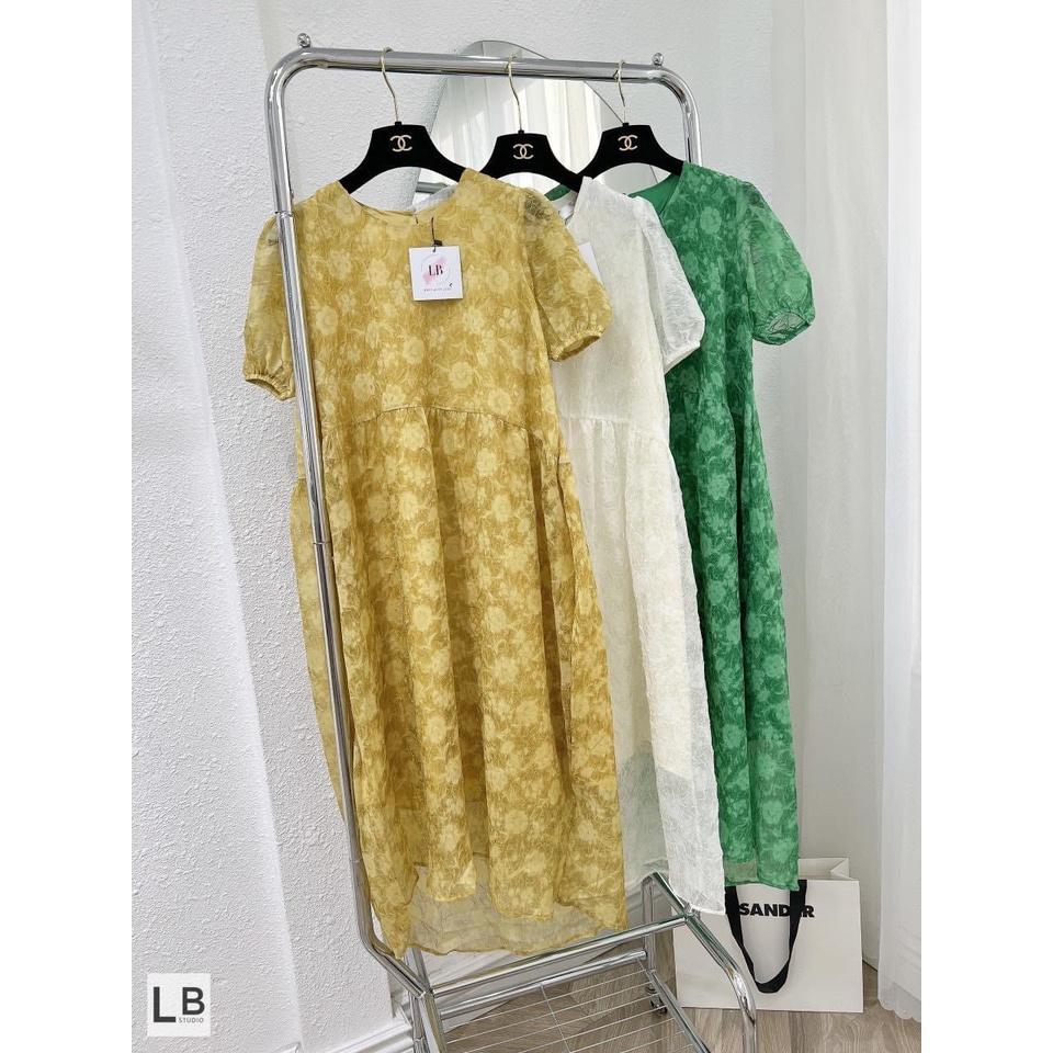 đầm bầu dáng dài-Váy bầu dáng suông cao cấp thiết kế sang chảnh siêu đẹp