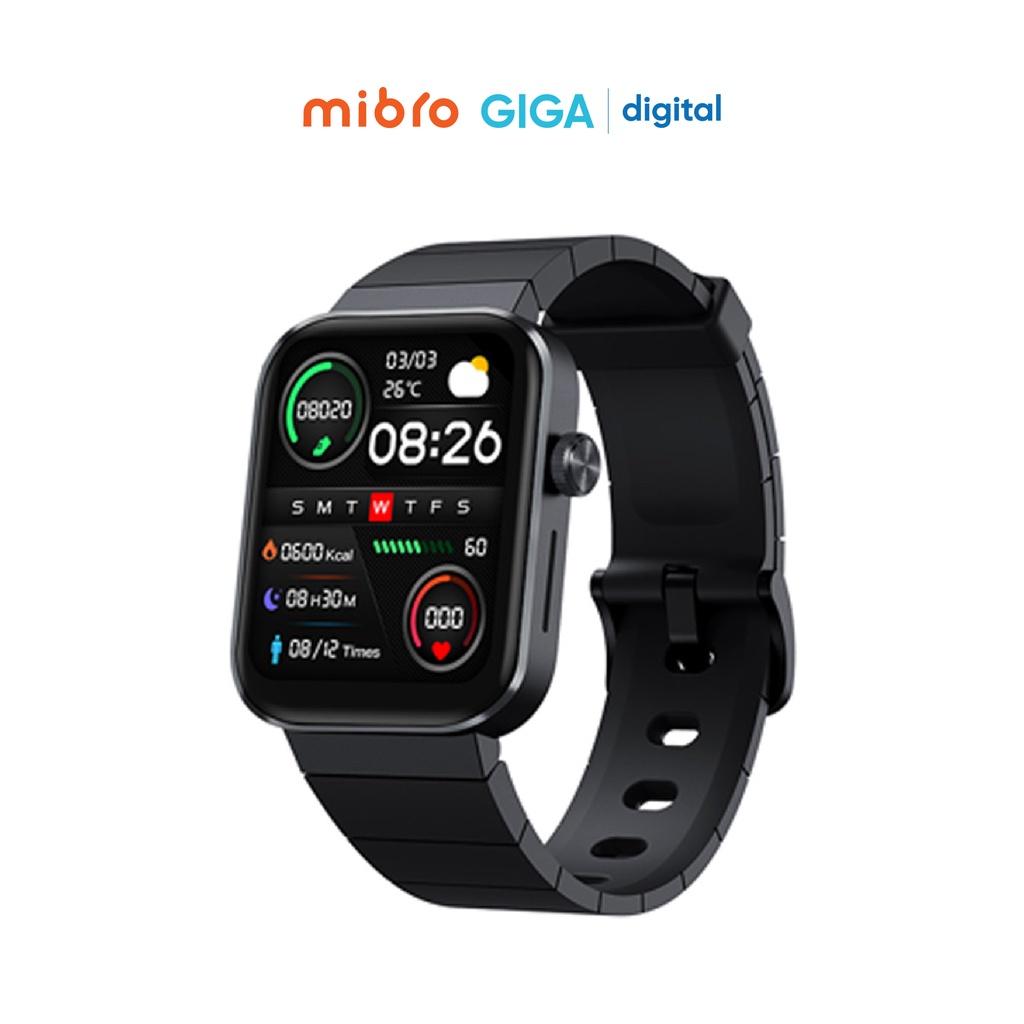 Đồng hồ thông minh Mibro T1 | Hỗ trợ cuộc gọi Bluetooth HD | Chống nước 2ATM | Màn hình cảm ứng Amoled HD 1.43 inch - Hàng nhập khẩu