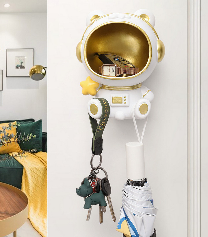TƯỢNG TREO SPACEMAN GIỮ ĐỒ - Home and Garden