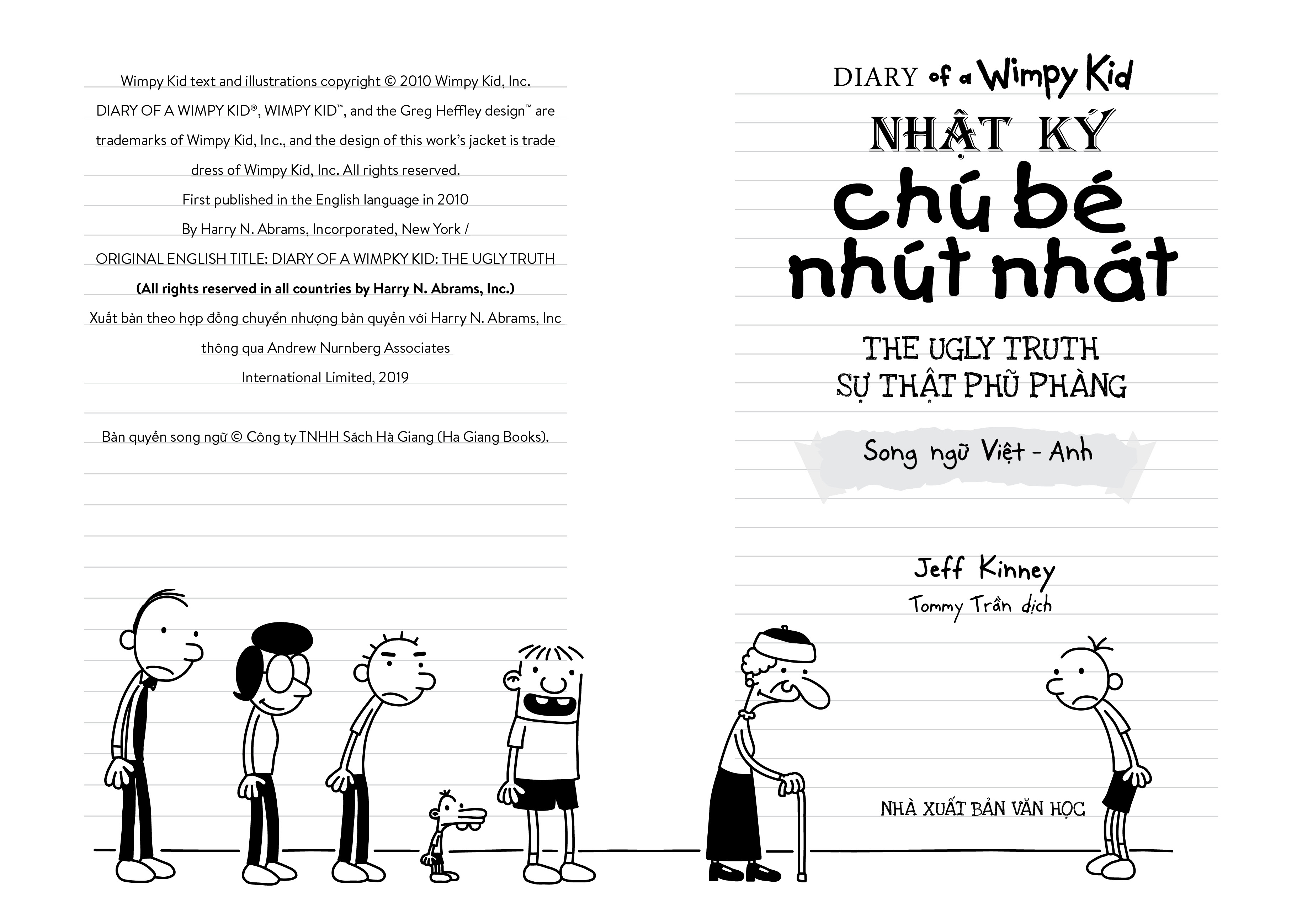 Nhật ký chú bé nhút nhát Song ngữ Việt-Anh Tập 5 (Sự thật phũ phàng)