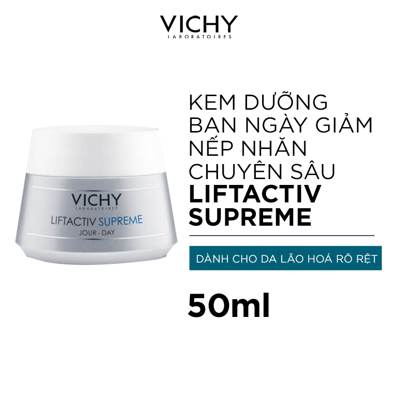 Kem Dưỡng Chống Nhăn Và Săn Chắc Da Ban Ngày Vichy Liftactiv Supreme - 100679444 (50ml)