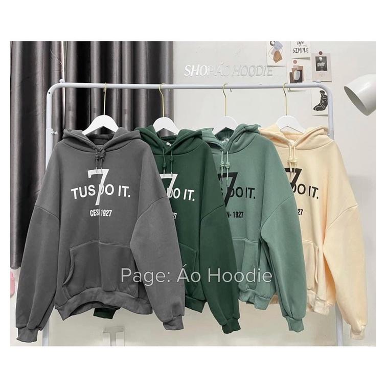 ÁO HOODIE FORM RỘNG MŨ HAI LỚP - 7