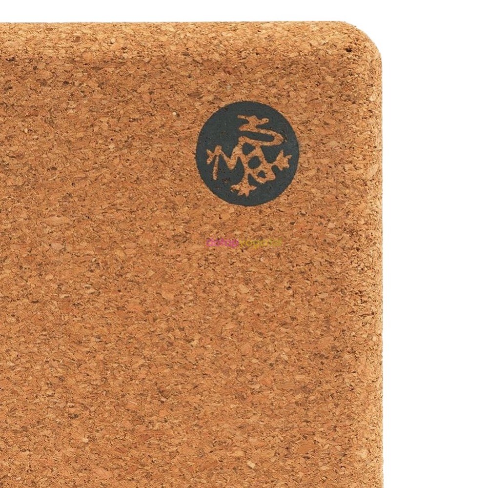 Gạch Tập Yoga Manduka Gỗ Bần Cork Yoga Block Cao Cấp