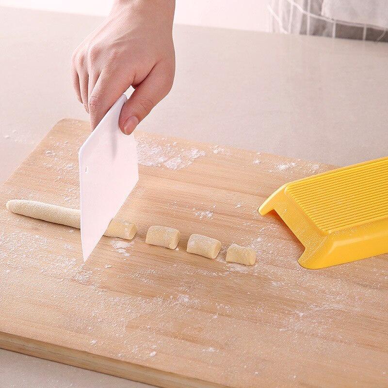 3 Set Spaghetti Macaroni Pasta Maker Rolling Pin Baby Food Supplement Molds Macaroni Making Mold Manual Kitchen Accessories