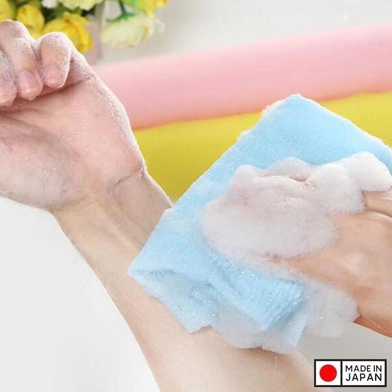 Khăn tắm tạo bọt Whip's (loại ít bọt)  - Hàng nội địa Nhật Bản nhập khẩu chính hãng