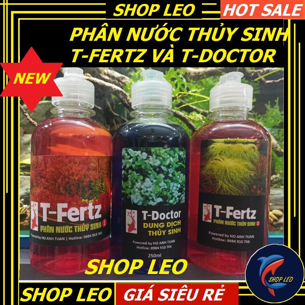 Phân nước hồ thuỷ sinh T-Fertz và T-Doctor - Phân nước thủy sinh cao cấp - phụ kiện cá cảnh -shopleo
