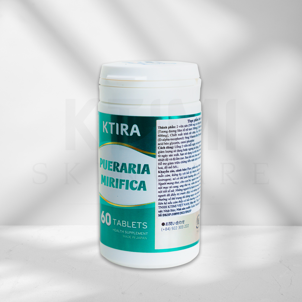 Viên uống Nội Tiết Tố Sâm Tố Nữ KTIRA - Thực Phẩm Bảo Vệ Sức Khỏe