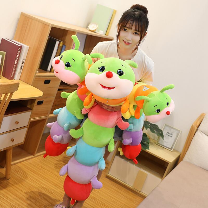 70-150Cm Đáng Yêu Mềm Mại Đầy Màu Sắc Sâu Bướm Sang Trọng Đồ Chơi Gối Trẻ Em Nhồi Bông Sang Trọng Đồ Chơi Con Sâu Mềm Mại Sang Trọng Búp Bê quà Tặng Sinh Nhật