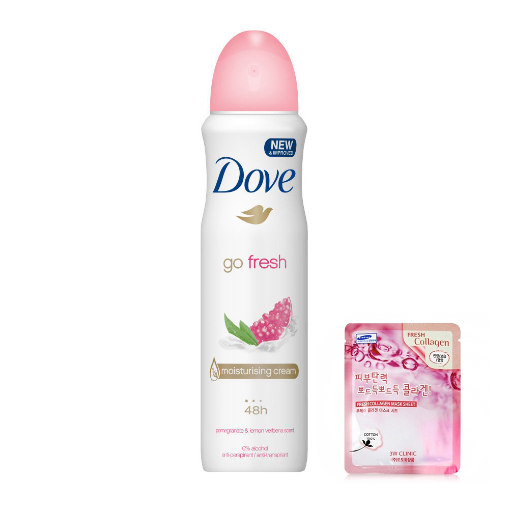 XỊT KHỬ MÙI DOVE 150ML CHÂU ÂU – HÀ LAN (Được Mask 3W)