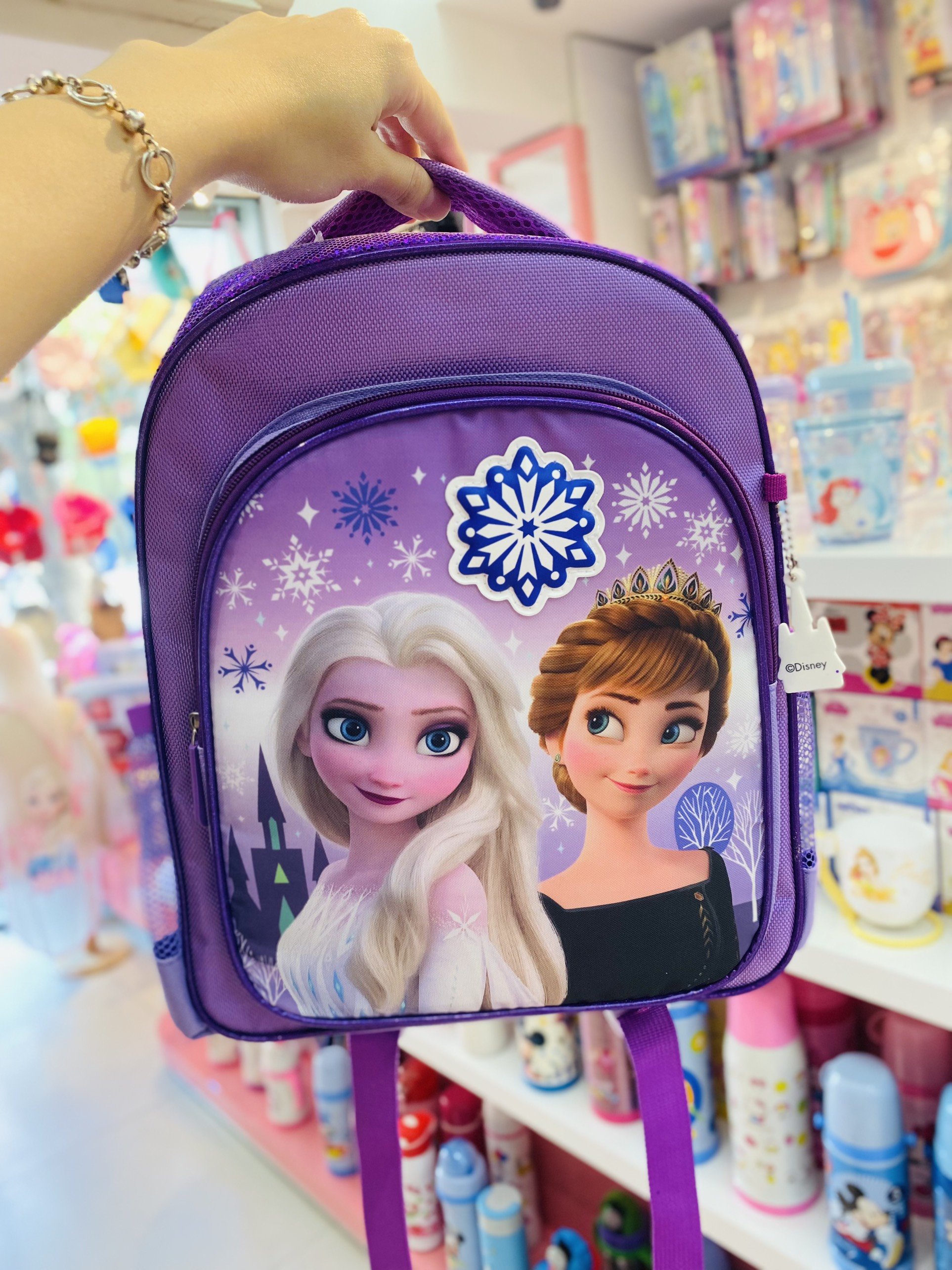 Balo trẻ em 13'' hình Frozen siêu xinh cho bé gái - B310FZ820