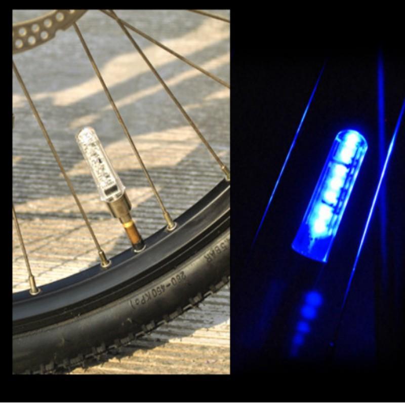 Đèn led chạy chữ gắn van xe máy, xe đạp F