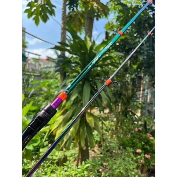 (sale)  Cần câu lure máy đứng + ngang CARON TITAN (DAIWA) - đại hạ giá