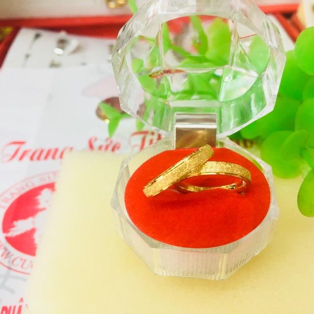 Nhẫn Cặp Cao Cấp-Không đen