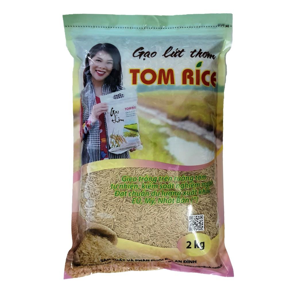 Gạo Lứt thơm Tomrice 2kg