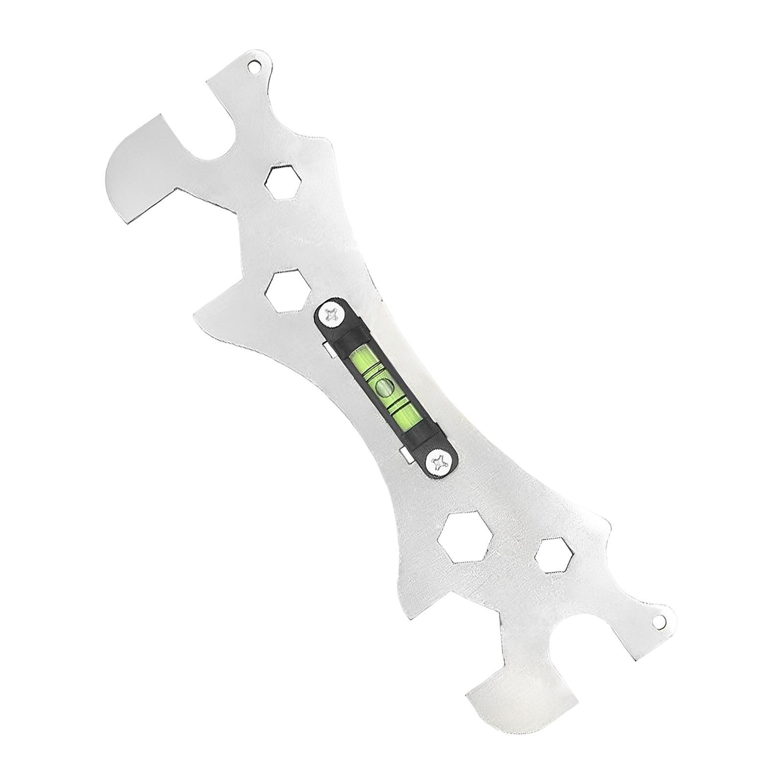 Angle Leveling Wrench with Level Level Wrench for Maintenance Pipe Alignment