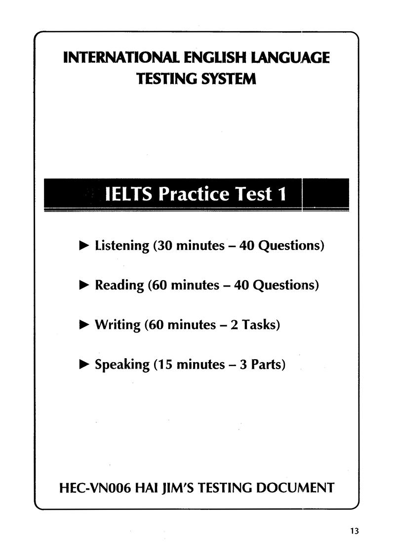 Expert On Cambridge IELTS Practice Tests 5 (Kèm CD)