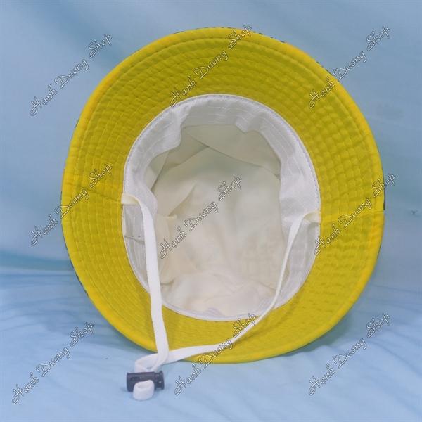 Nón tai bèo đi biển, mũ bucket trẻ em 3-5 tuổi size đầu 50-51cm vành nhỏ 5cm - Trái Thơm & Hoa