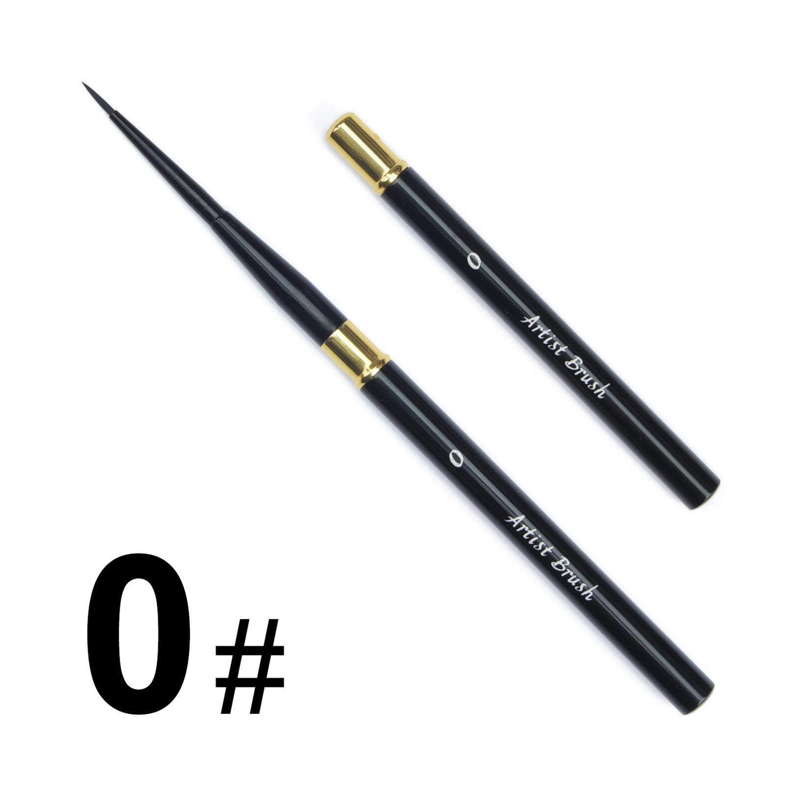 6pcs Brush Set Nylon Brushes for Oil Watercolor Artist Painting Art