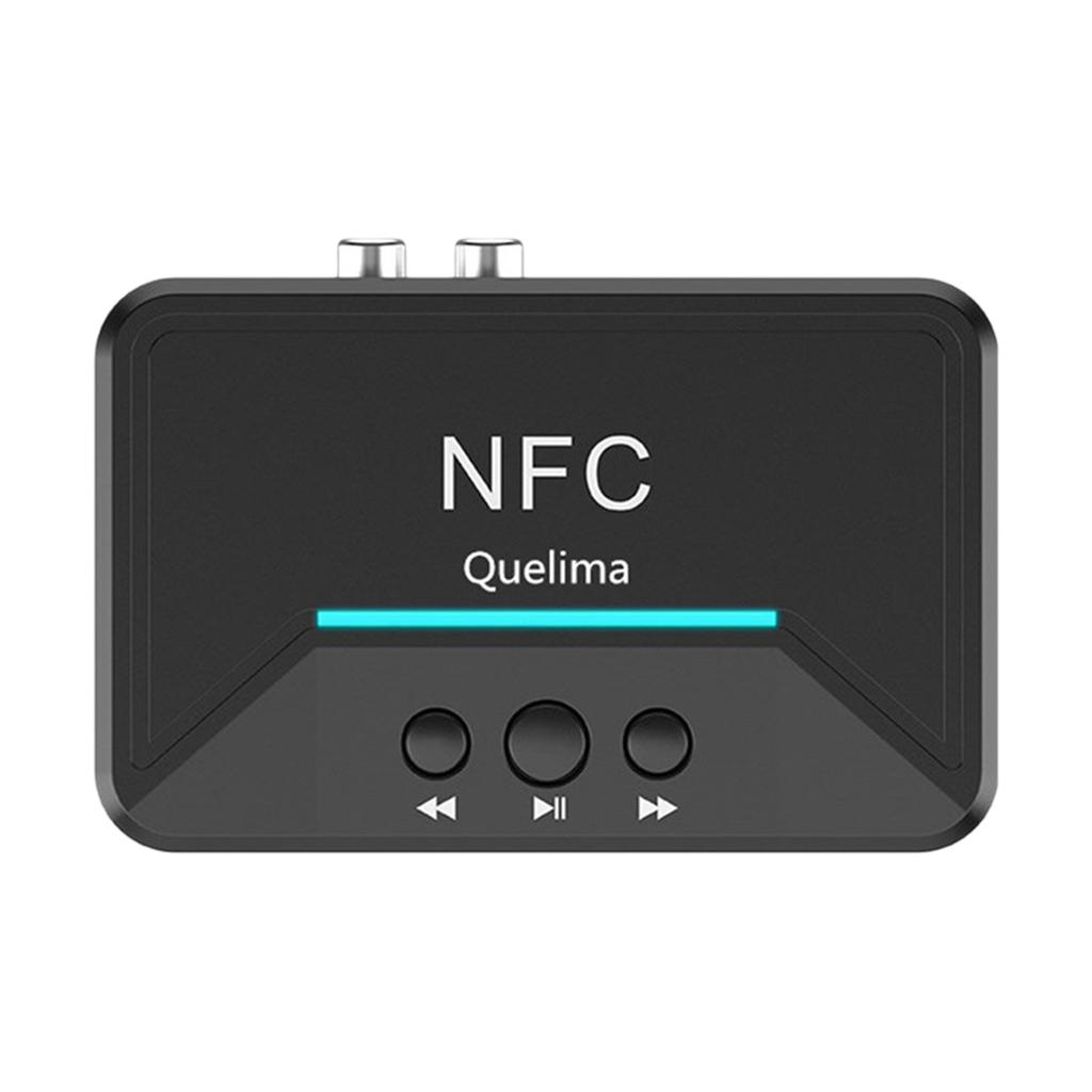 3.5mm Wireless Bluetooth5.0 Jack Audio Receiver Speaker Headphone Black