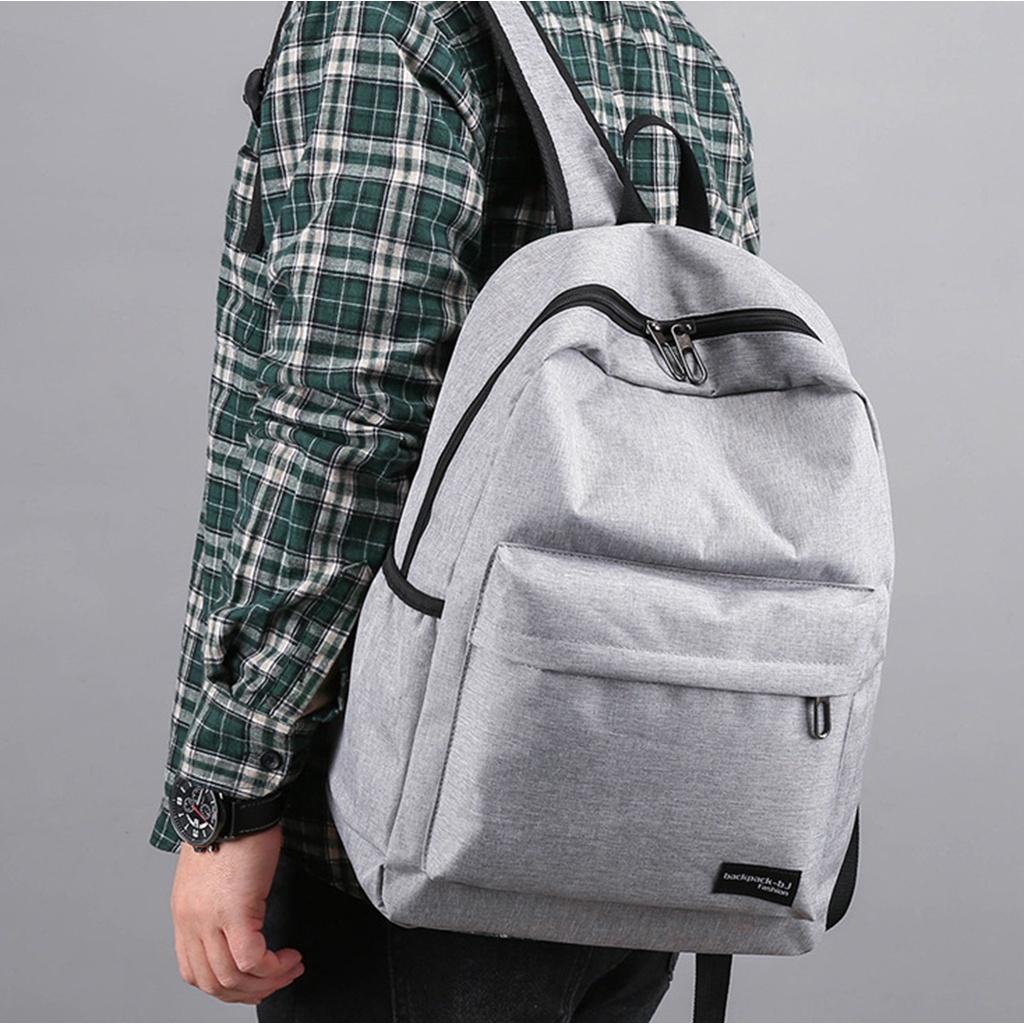 Balo ulzzang nam nữ đi học, đi chơi vải dù chống thấm nước thời trang hàn quốc Superbag668 346