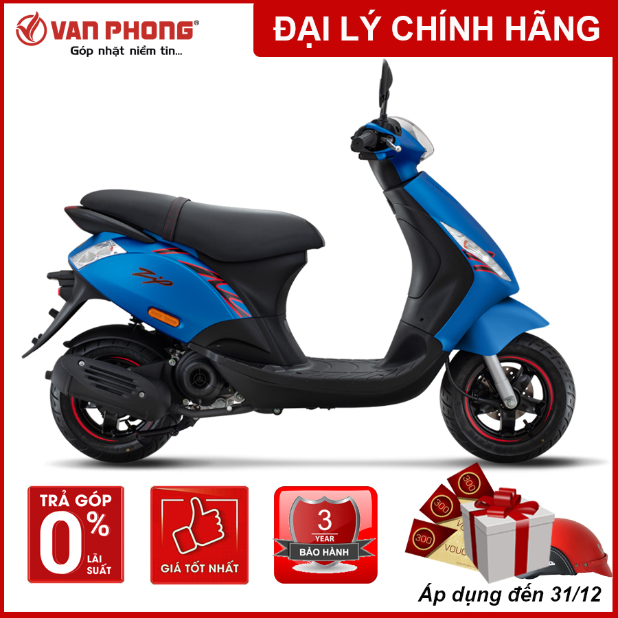 [CHỈ GIAO TẠI HẢI PHÒNG] - Xe máy Piaggio ZIP - 100 cc