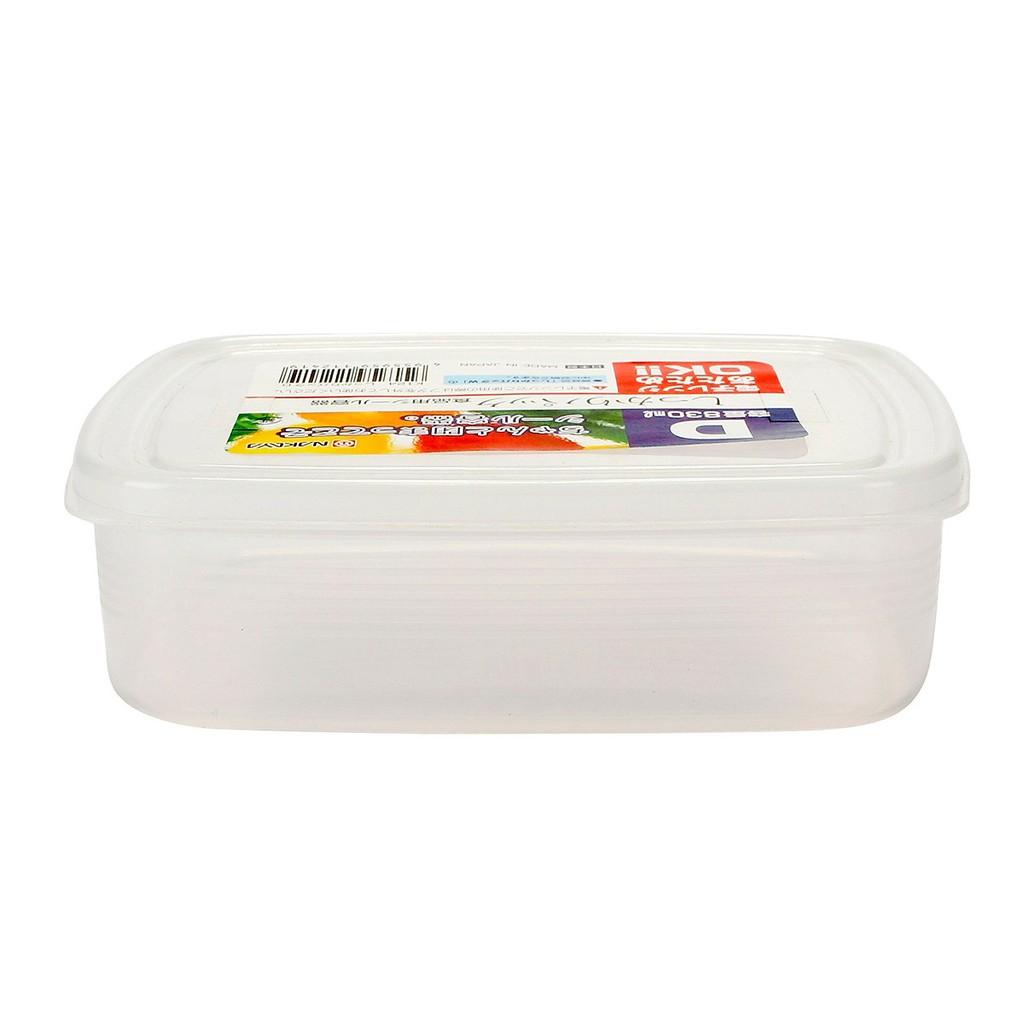 Bộ 2 hộp đựng thực phẩm dùng trong lò vi sóng 830ml Nội địa nhật Bản
